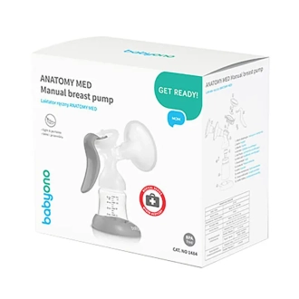 Ручной молокоотсос Babyono ANATOMY MED - Фото 1