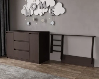 сповивальний комод Венге