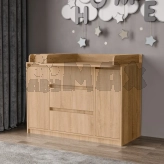 Комод пеленальный Furnigrade ПС-4 110 см Сонома