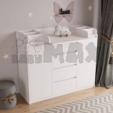 Комод пеленальный Furnigrade ПС-8 130 см Белый