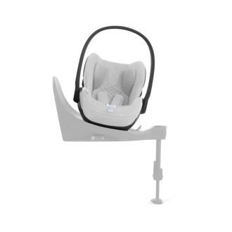 Автокресло 45–87 см Cybex Cloud T i-Size Platinum White Plus/Белый - Фото 1