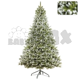 Елка искусственная Babymax Polar литая заснеженная 230 см Зеленая