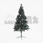 Елка искусственная Babymax украшена глиттером 150 см Зеленый