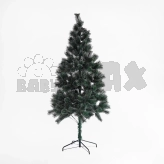 Елка искусственная Babymax украшена глиттером 210 см Зеленый