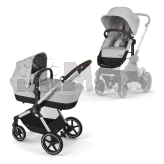 Коляска 2 в 1 Cybeх Eos Lux Lava Grey/Сірий