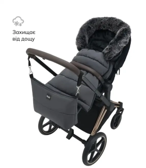 Конверт зимний Bair Arctic Smoke Graphite/Графит - Фото 8