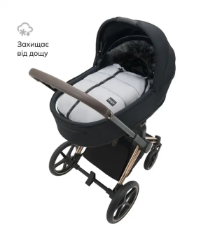 Конверт зимний Bair Cocon Mini Owl Grey/Серый - Фото 7