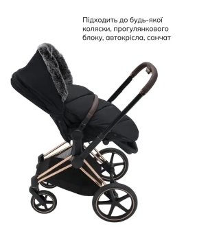 Конверт зимовий Bair Iceberg Black Noire/Чорний - Фото 8