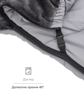 Конверт зимний Bair Iceberg Owl Grey/Серый - Фото 3