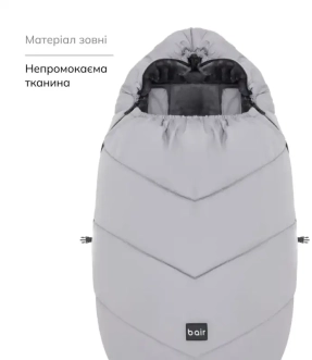 Конверт зимний Bair Iceberg Owl Grey/Серый - Фото 9
