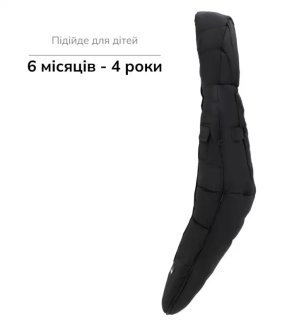 Конверт зимний Bair Nordie Black Noire/Черный - Фото 10