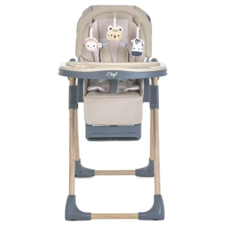 Стульчик для кормления El Camino ME 1115-W CRAFT Beige/Бежевый - Фото 3