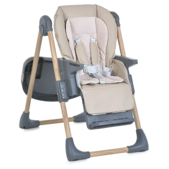 Стульчик для кормления El Camino ME 1115-W CRAFT Beige/Бежевый - Фото 7