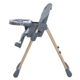 Стільчик для годування El Camino ME 1115-W CRAFT Gray/Сірий - Фото 2