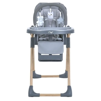 Стільчик для годування El Camino ME 1115-W CRAFT Gray/Сірий - Фото 4