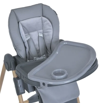 Стільчик для годування El Camino ME 1115-W CRAFT Gray/Сірий - Фото 9