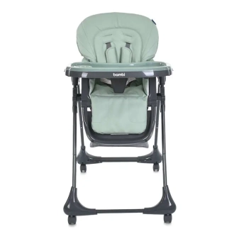 Стільчик для годування Bambi M 3233L-G Jade Green/Зелений - Фото 2