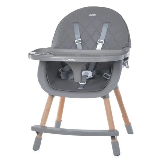 Стільчик для годування El Camino ME 1111 LUMI Gray/Сірий - Фото 6