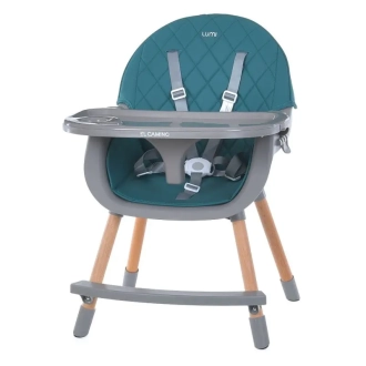 Стільчик для годування El Camino ME 1111 LUMI Teal/Зелений - Фото 3