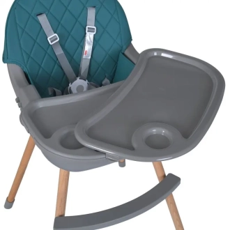 Стільчик для годування El Camino ME 1111 LUMI Teal/Зелений - Фото 7