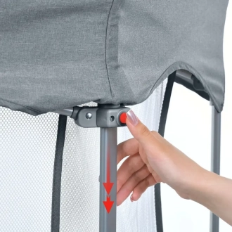 Манеж El Camino ME 1195 SWIFT 6 Dark Gray/Серый - Фото 3