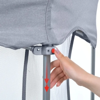 Манеж El Camino ME 1195 SWIFT 6 Gray/Серый - Фото 3