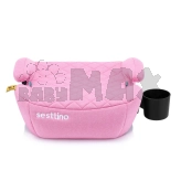 Автокрісло бустер 125–150 см Sesttino Xbooster ISOFIX Pink/Рожевий