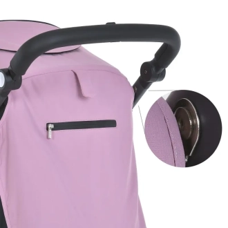 Коляска прогулочная El Camino ME 1053-3 DYNAMIC PRO Mauve Pink/Розовый - Фото 11