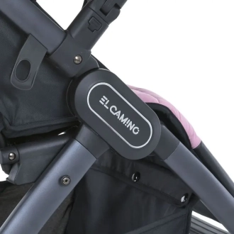 Коляска прогулочная El Camino ME 1053-3 DYNAMIC PRO Mauve Pink/Розовый - Фото 12