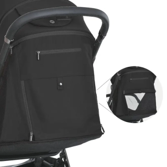 Коляска прогулочная El Camino ME 1127-B BEYA Black/Черный - Фото 5