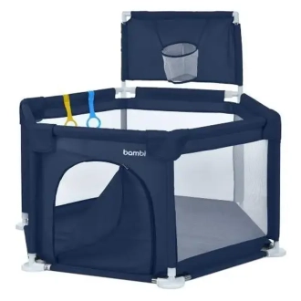 Манеж Bambi MR 1340-BL Синий - Фото 2
