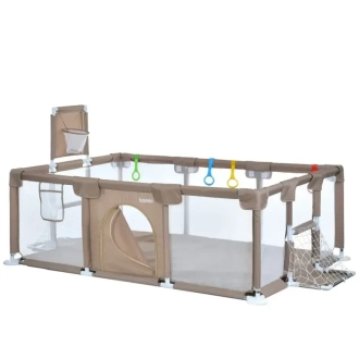 Манеж Bambi MR 1338-BG Бежевый - Фото 1