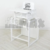 Стульчик для кормления Bambi Color Белый