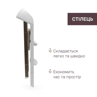 Стульчик для кормления Chicco 3 в 1 Crescendo Up Бежевый - Фото 3