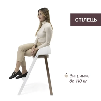 Стульчик для кормления Chicco 3 в 1 Crescendo Up Бежевый - Фото 5