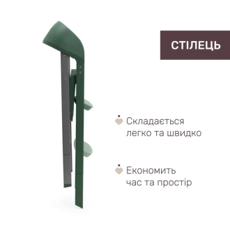 Стульчик для кормления Chicco 3 в 1 Crescendo Up Зеленый - Фото 1