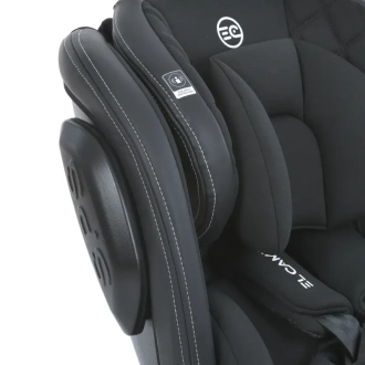 Автокрісло El Camino ME 1045 EVOLUTION 2 40–150 см ISOFIX Melange Black/Чорний - Фото 8
