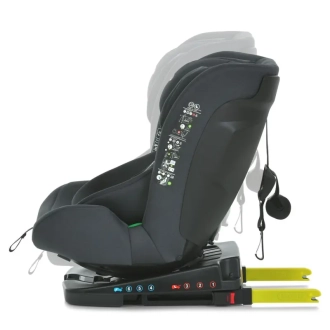 Автокресло El Camino ME 1205 i-JOY 40–150 см ISOFIX Antracite/Антрацит - Фото 7