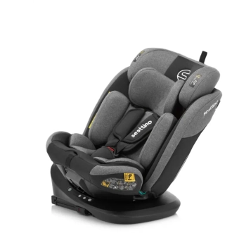 Автокресло 0–36 кг Sesttino Oktagon Pro ISOFIX Grey/Серый - Фото 1