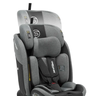 Автокресло 0–36 кг Sesttino Oktagon Pro ISOFIX Grey/Серый - Фото 4