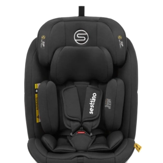 Автокресло 0–36 кг Sesttino Oktagon Pro ISOFIX Black/Черный - Фото 5