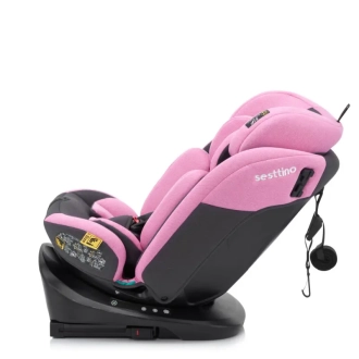 Автокрісло 0–36 кг Sesttino Oktagon Pro ISOFIX Pink/Рожевий - Фото 3