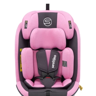 Автокрісло 0–36 кг Sesttino Oktagon Pro ISOFIX Pink/Рожевий - Фото 4