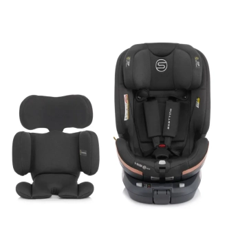 Автокресло 0–36 кг Sesttino Extender i-Size Black/Черный - Фото 10