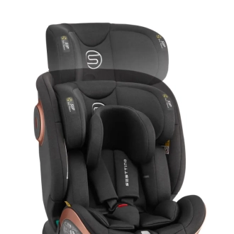 Автокресло 0–36 кг Sesttino Extender i-Size Black/Черный - Фото 9