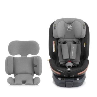 Автокресло 0–36 кг Sesttino Extender i-Size Grey/Серый - Фото 8