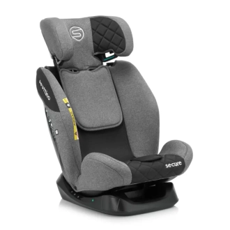 Автокресло 0–36 кг Sesttino Secure Pro Grey/Серый - Фото 5