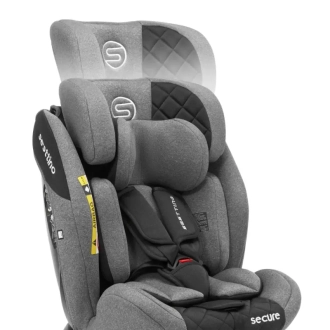 Автокресло 0–36 кг Sesttino Secure Pro Grey/Серый - Фото 9