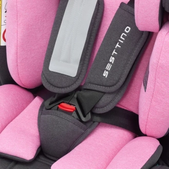 Автокрісло 0–36 кг Sesttino Secure Pro Pink/Рожевий - Фото 10