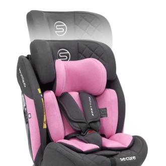Автокрісло 0–36 кг Sesttino Secure Pro Pink/Рожевий - Фото 1